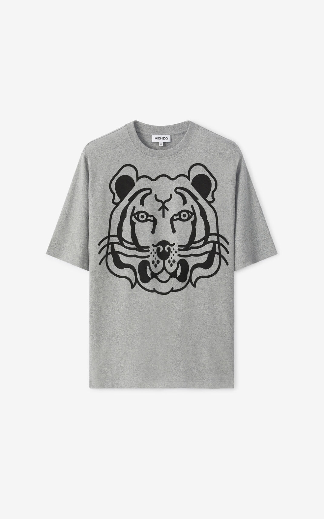 Kenzo K Tiger oversized Majice Muške - Sive - Hrvatska SKHRQN724